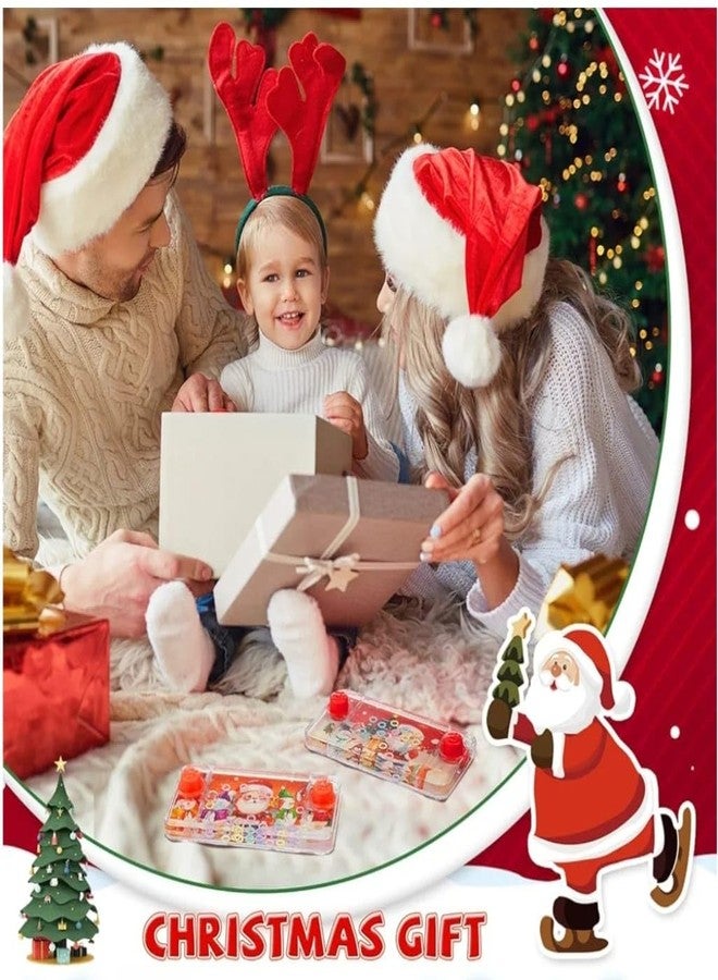 تارا13 لعبة TERA13 المائية لعيد الميلاد، لعبة سانتا كلوز المحمولة التي تعمل بالضغط على زر، لعبة مسلية داخلية محمولة، مناسبة للأعمار من 3 إلى 20 سنة، تصميم شفاف، هدية تذكارية لحفلة سانتا السرية للأطفال (قطعتان) - Image 3